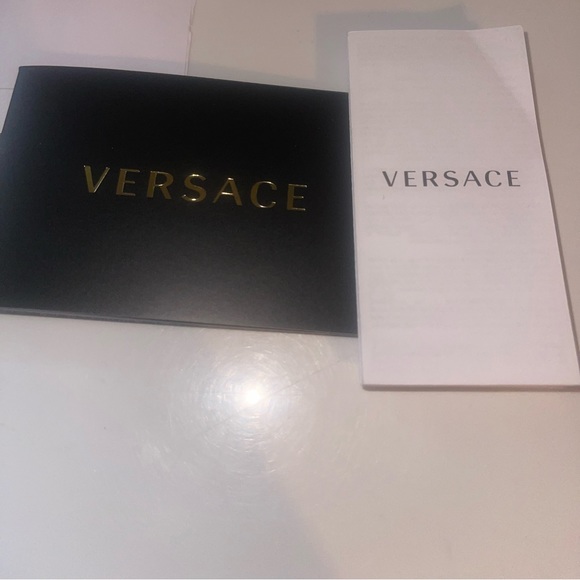 $200 for VERSACE Unisex Luxury Sunglasses VE4361 Biggie - All Black Lens - Picture 5 of 9